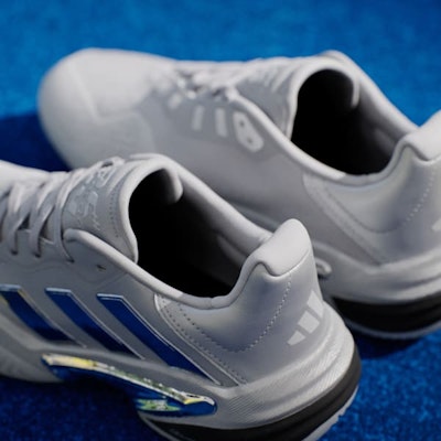 (Women) Adidas Barricade 13 Silver Edition Sneakers Silver Metallic/Silver Metallic/Dash Grey JR4223 1