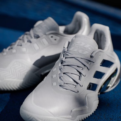 (Women) Adidas Barricade 13 Silver Edition Sneakers Silver Metallic/Silver Metallic/Dash Grey JR4223 2