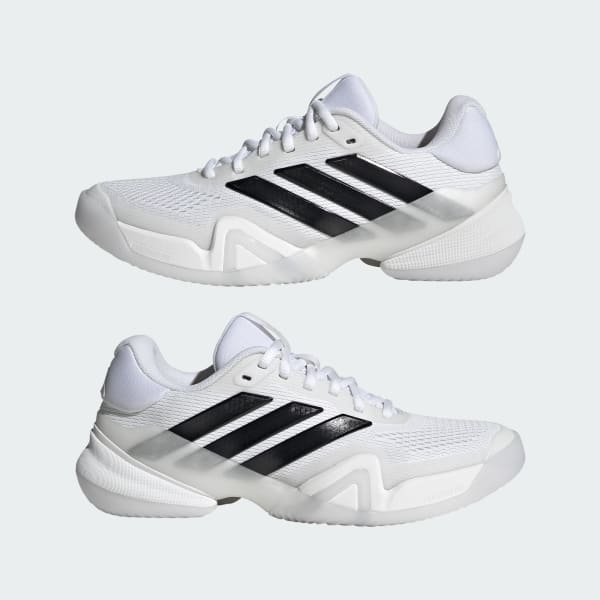 Cheap (Women) Adidas Barricade 14 Sneakers Cloud White/Core Black/Cloud White JR1763