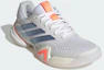 Details for (W) adidas Barricade 14 網球鞋 白色/淺藍/橙色 JR1765