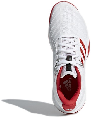 (Women) adidas Barricade 2018 'White Red' CQ1726 Purchase (Women) adidas Barricade 2018 'White Red' CQ1726