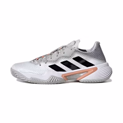 (W) adidas Barricade 'Grey Ambient Blush'
