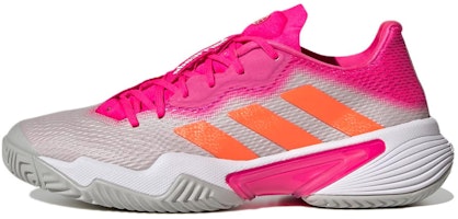 (Women) adidas Barricade 'Grey Team Shock Pink' HR2036 (Women) adidas Barricade 'Grey Team Shock Pink' HR2036