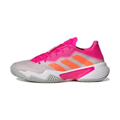 (W) adidas Barricade 'Grey Team Shock Pink'
