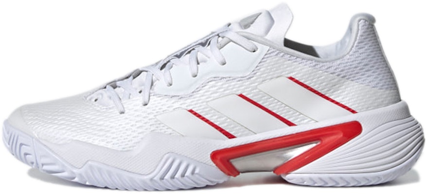 (W) adidas Barricade 'Putih Perak Merah Metalik' GW5034 Buy (W) adidas Barricade 'Putih Perak Merah Metalik' GW5034