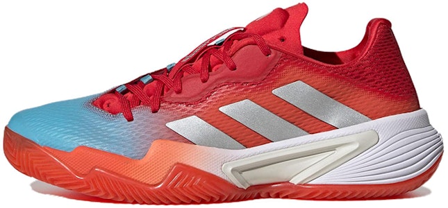 adidas Barricade 防滑耐磨 低筒 網球鞋 女款 紅銀 Buy adidas Barricade 防滑耐磨 低筒 網球鞋 女款 紅銀