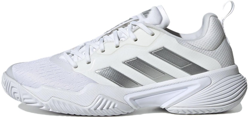 (Women) adidas Barricade 'White Silver Metallic' ID1554 Buy (Women) adidas Barricade 'White Silver Metallic' ID1554
