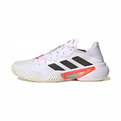 (W) adidas Barricade Tokyo 'White Solar Red'