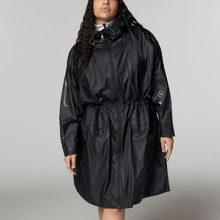 (Women) adidas Black Long Sports Hoodie Jacket FU1164 圖 4