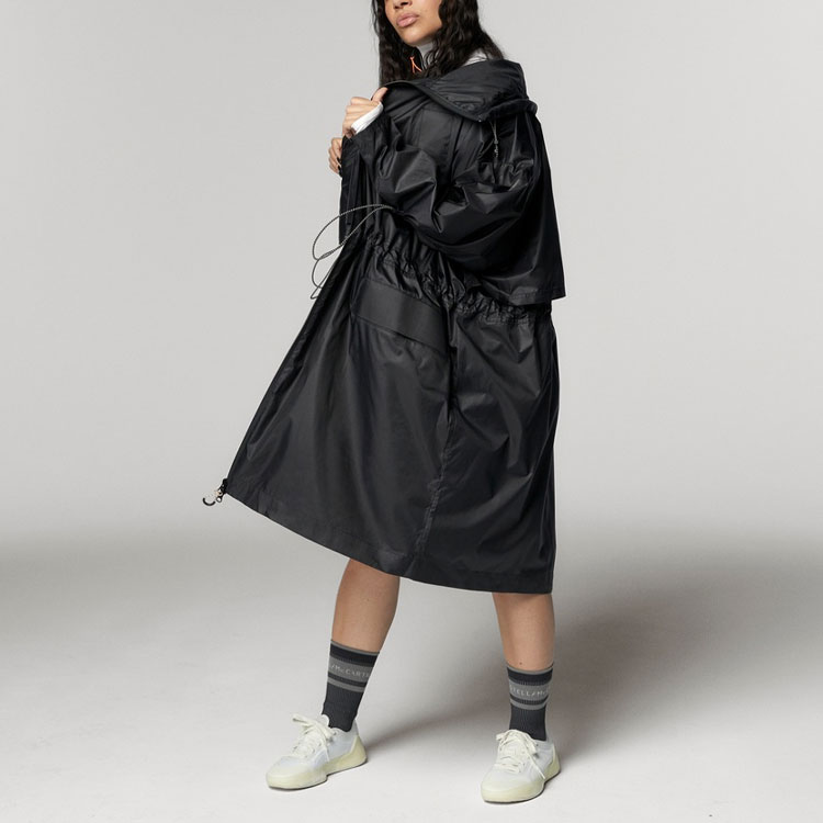 (Women) adidas Black Long Sports Hoodie Jacket FU1164 圖 7