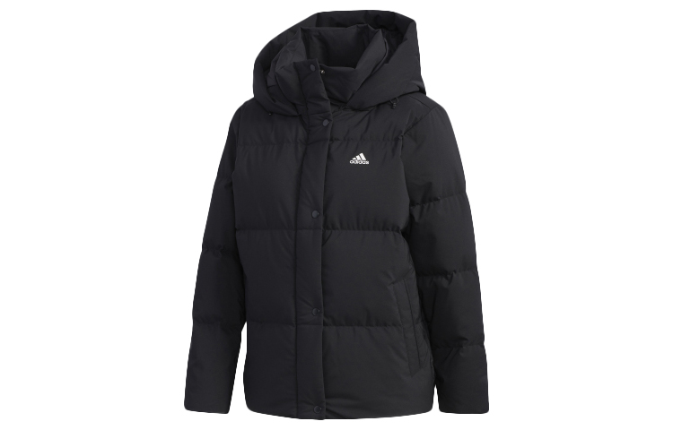 (Women) adidas Black Outdoor Short Loose Down Jacket Winter EH3985 圖 2