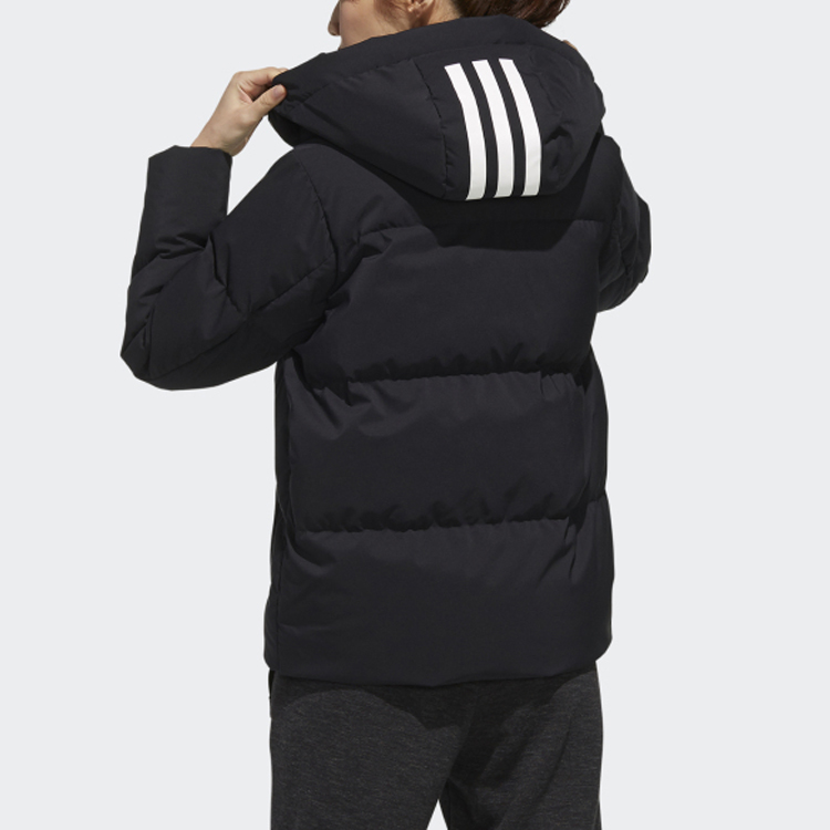 (Women) adidas Black Outdoor Short Loose Down Jacket Winter EH3985 圖 5