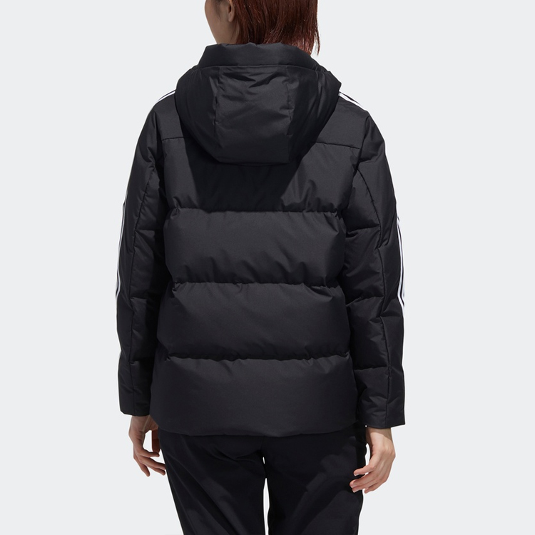 (Women) adidas Black Puff Down Hooded Long Sleeve Outdoor Jacket GP5555 圖 5