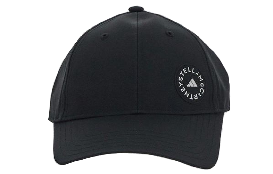 Buy (Women) adidas Black Recycled Polyester Logo Cap IP0394