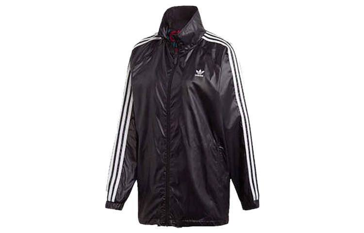 (Women) adidas Black Windbreaker Sports Training Jacket DV2655