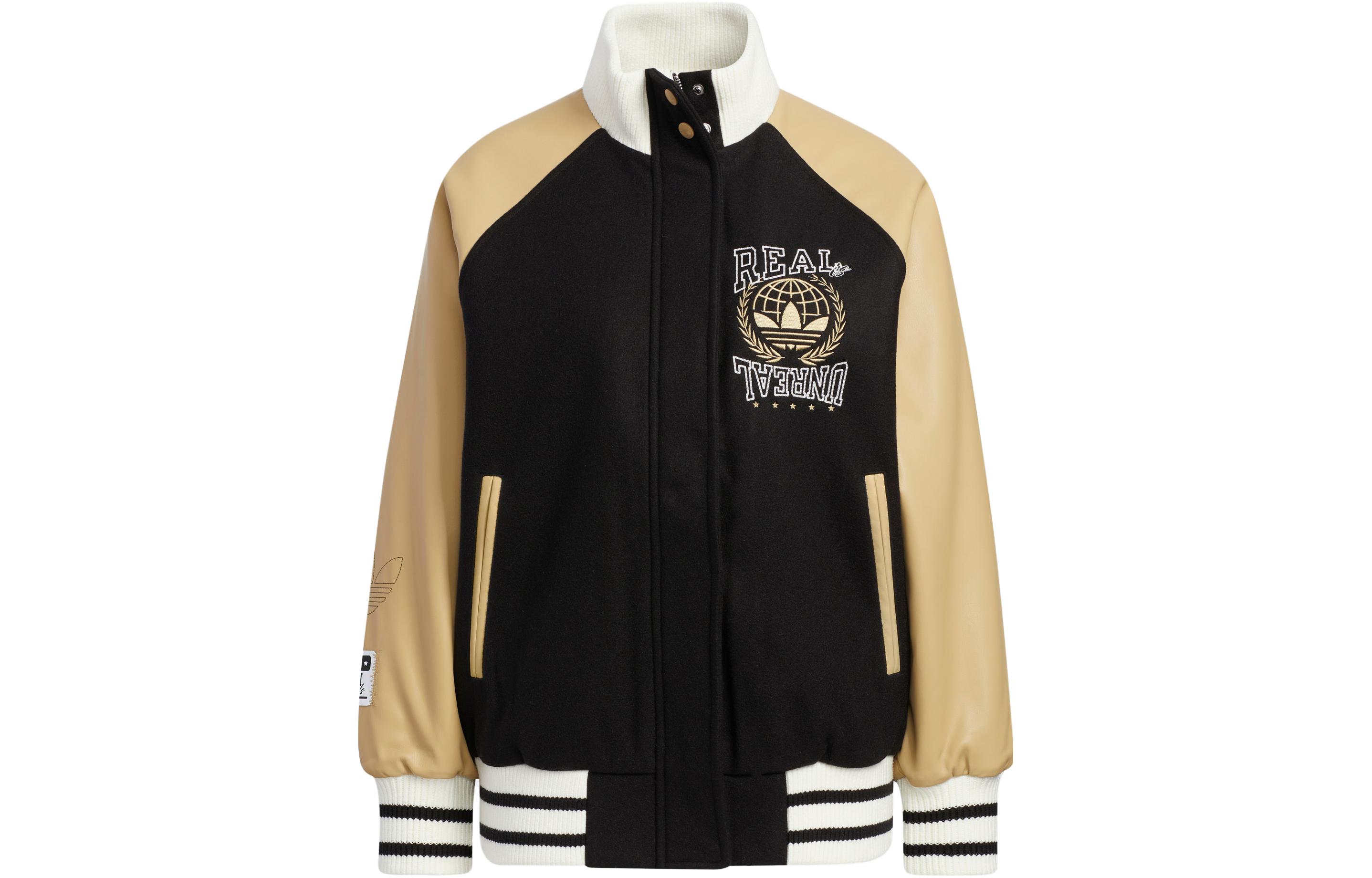 (Women) adidas Bomber Jacket College Style Vintage Colorblock HS9513