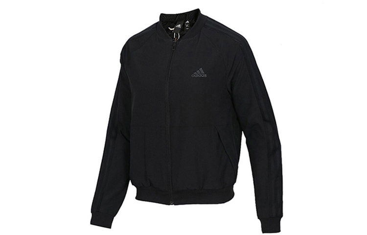 (Women) adidas Bomber Jacket Sweatshirt Black DW5716