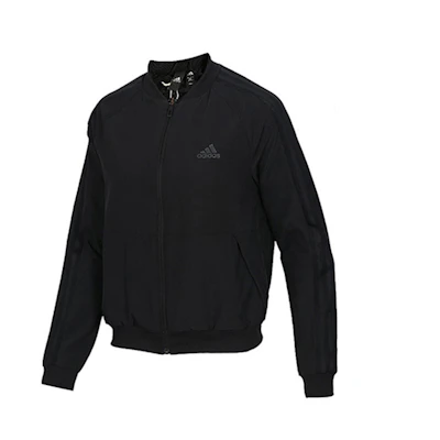 (Women) adidas Bomber Jacket Sweatshirt Black DW5716