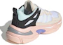 Shop adidas neo Boujirun 復古運動 減震防滑 低幫 跑步鞋 女款 米粉藍拼色