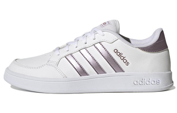 (W) adidas Breaknet 'White Matte Purple Metallic'
