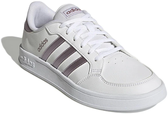 (W) adidas Breaknet 'Putih Matte Ungu Metalik' GX4323 Lookbook (W) adidas Breaknet 'Putih Matte Ungu Metalik' GX4323