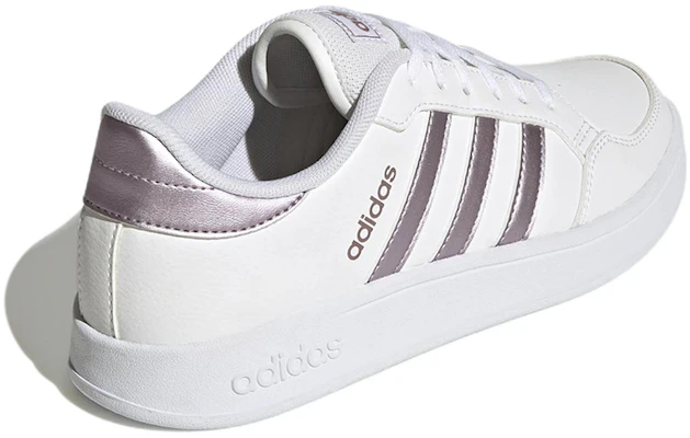 (W) adidas Breaknet 'Putih Matte Ungu Metalik' GX4323 Shop (W) adidas Breaknet 'Putih Matte Ungu Metalik' GX4323