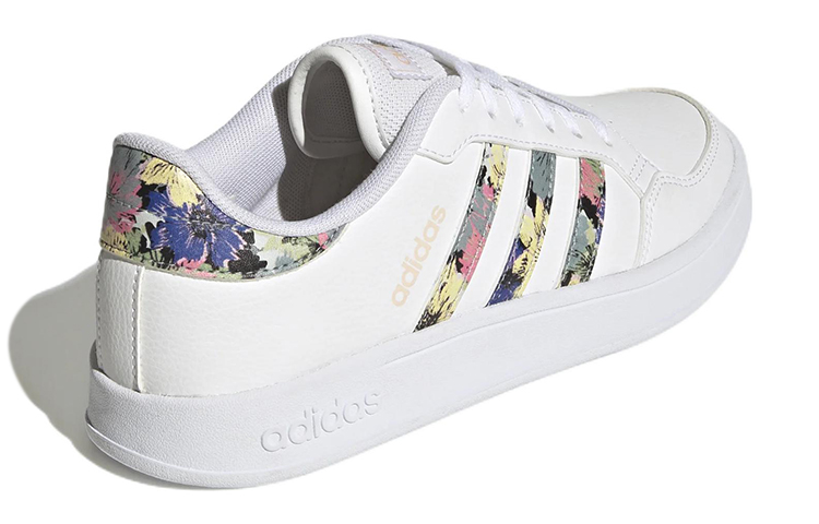 Shop (W) adidas Breaknet Court ''Wit Bliss Oranje'' GZ4960