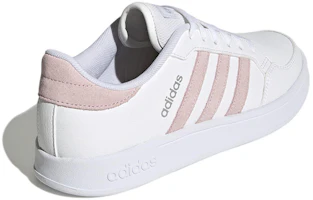 Shop (女子)adidas Breaknet Court「白色淺粉色」GX6755