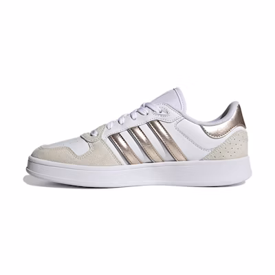 (W) adidas Breaknet Plus 'White Champagne Metallic'