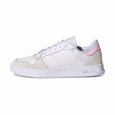 (W) adidas Breaknet Plus 'White Clear Pink'