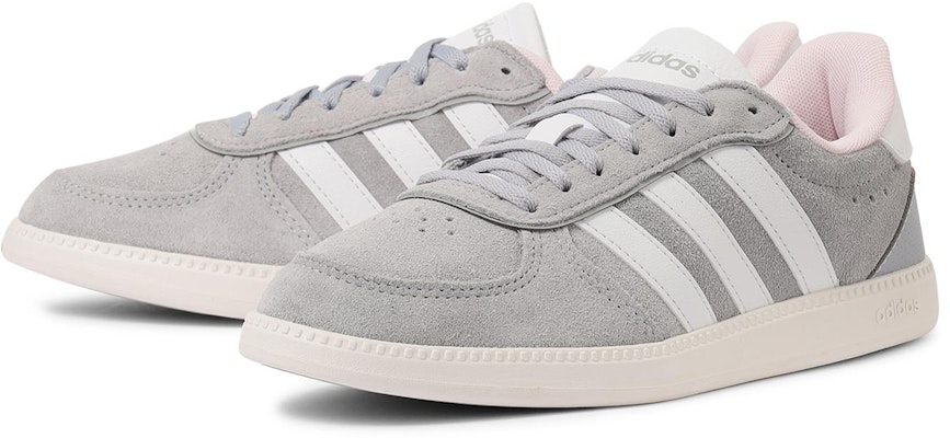 (Women) Adidas Breaknet Sleek Suede Halo Grey IH5465 Lookbook (Women) Adidas Breaknet Sleek Suede Halo Grey IH5465