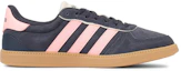 Sizing (W) 아디다스 브레이크넷 슬릭 스웨이드 쉐이드/핑크/오프 화이트 스니커즈 IH5467