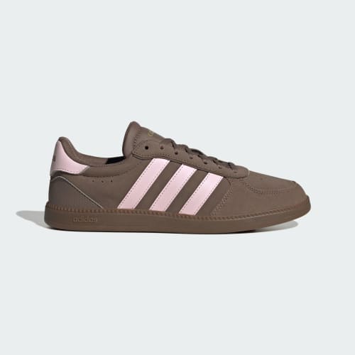 (Women) adidas Breaknet Slick Earth Strata/Clear Pink/Gold Metallic KI1473