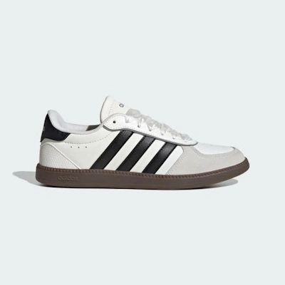 (Women) Adidas BreakNet Slick Sneakers Core White/Core Black/Grey Three