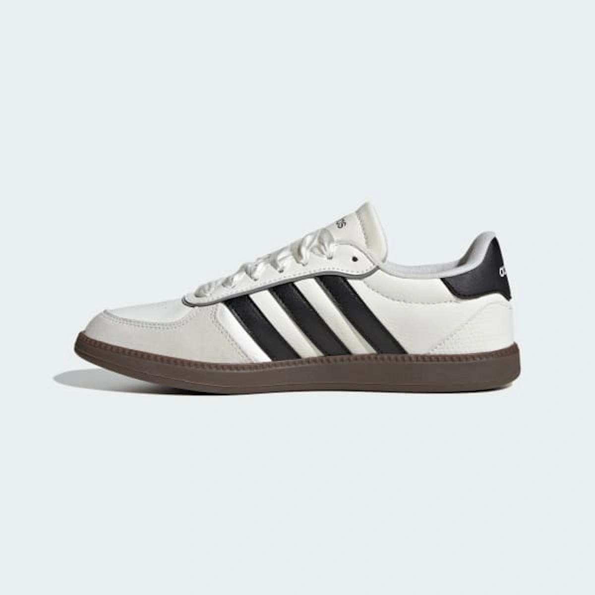 (Women) Adidas BreakNet Slick Sneakers Core White/Core Black/Grey Three