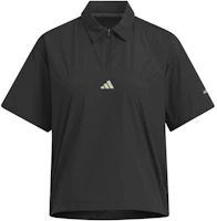 (Women) adidas Breathable Soft Woven Golf Shirt Short Sleeve KB4730 (Women) adidas Breathable Soft Woven Golf Shirt Short Sleeve KB4730