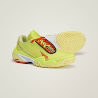 (Women) Adidas by Stella McCartney Barricade Bahia Glow/Ice Yellow/Collegiate Orange JR3283 (Women) Adidas by Stella McCartney Barricade Bahia Glow/Ice Yellow/Collegiate Orange JR3283