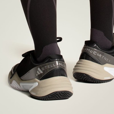(Women) adidas by Stella McCartney Barricade Core Black/Silver Metallic/Almond Milk-Smc JR3287 Buy (Women) adidas by Stella McCartney Barricade Core Black/Silver Metallic/Almond Milk-Smc JR3287