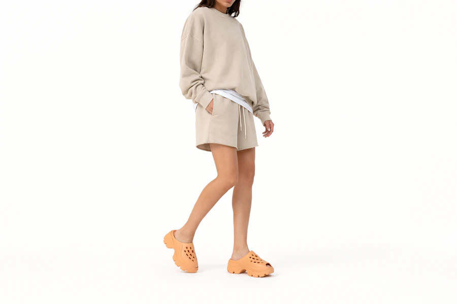 (W) ステラ・マッカートニーbyアディダス クロッグス「ヘイジーオレンジ」 IF6073 Order (W) ステラ・マッカートニーbyアディダス クロッグス「ヘイジーオレンジ」 IF6073