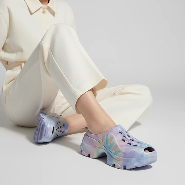 (Women) adidas by Stella McCartney Clogs 'Multi-Color' HP6713 Order (Women) adidas by Stella McCartney Clogs 'Multi-Color' HP6713
