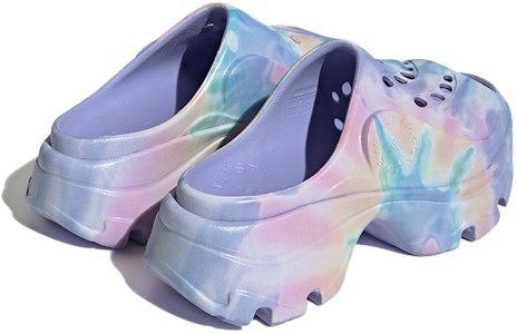 Stella McCartney x adidas EVA 運動拖鞋 女性款 紫粉色 Shop Stella McCartney x adidas EVA 運動拖鞋 女性款 紫粉色