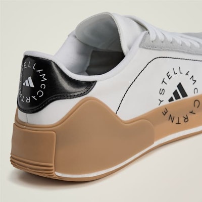 (W) adidas by Stella McCartney Court Boost 'Charcoal Core' Abu-Abu Tua IE8768 1