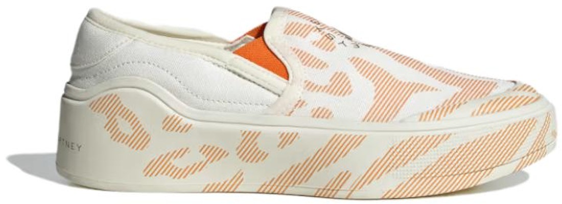 (W) adidas by Stella McCartney Court Slip-On 'Putih Oranye' IF2186 Order (W) adidas by Stella McCartney Court Slip-On 'Putih Oranye' IF2186