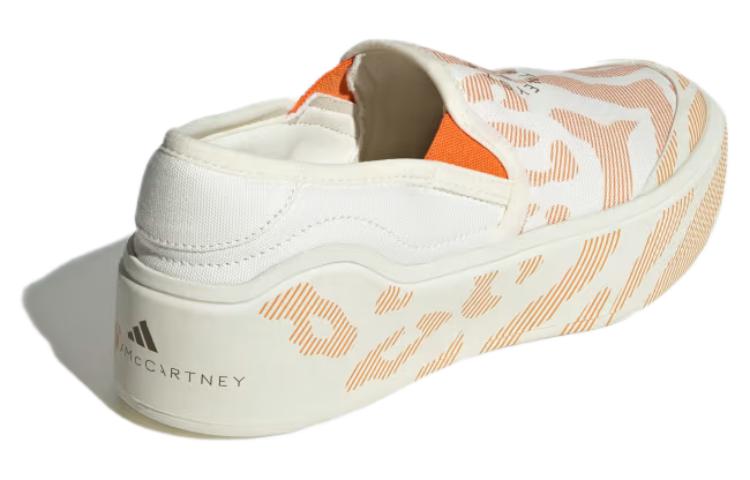 Shop (W) adidas by Stella McCartney Court Slip-On ''Blanc Orange'' IF2186