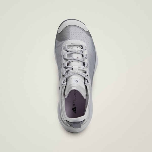 Purchase (W) adidas by Stella McCartney DROPSET 4 Kasut Latihan Abu Solid/Onix KJ1047