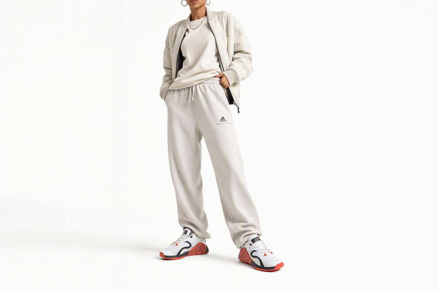Order (W) adidas by Stella McCartney Dropset Training ''Blanc Cassé'' IG1142