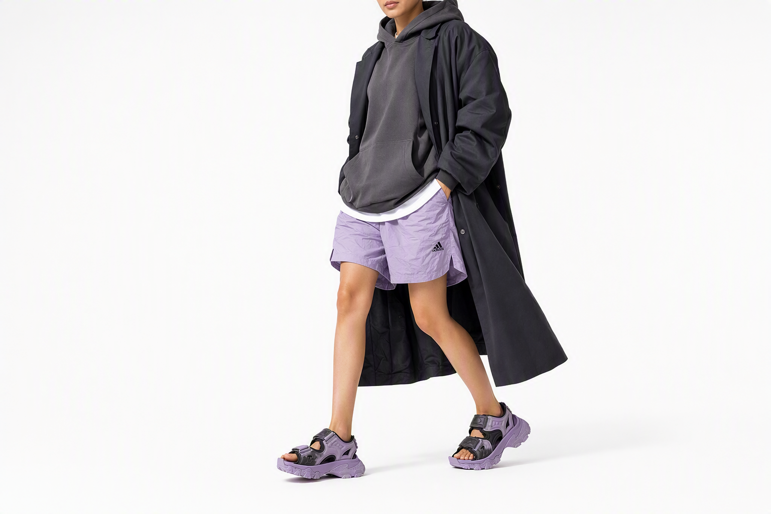 Order (W) adidas by Stella McCartney Sandalen ''Purple Glow'' ID7573