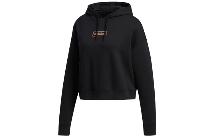 (Women) adidas C+ Fleece Hoodie Pullover Sweatshirt - Black FP7422