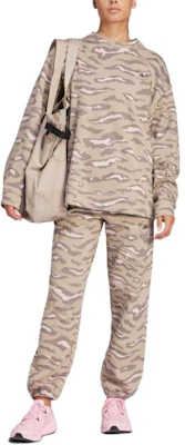 (W) アディダス カモフラージュ クルーネック 長袖 スウェットシャツ ベージュ IN3632 Purchase (W) アディダス カモフラージュ クルーネック 長袖 スウェットシャツ ベージュ IN3632