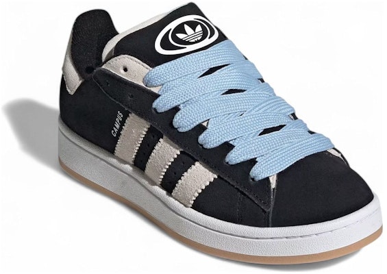 (W) adidas Campus 00s 'Negro Azul Claro Suela de Goma' JQ5747 Lookbook (W) adidas Campus 00s 'Negro Azul Claro Suela de Goma' JQ5747
